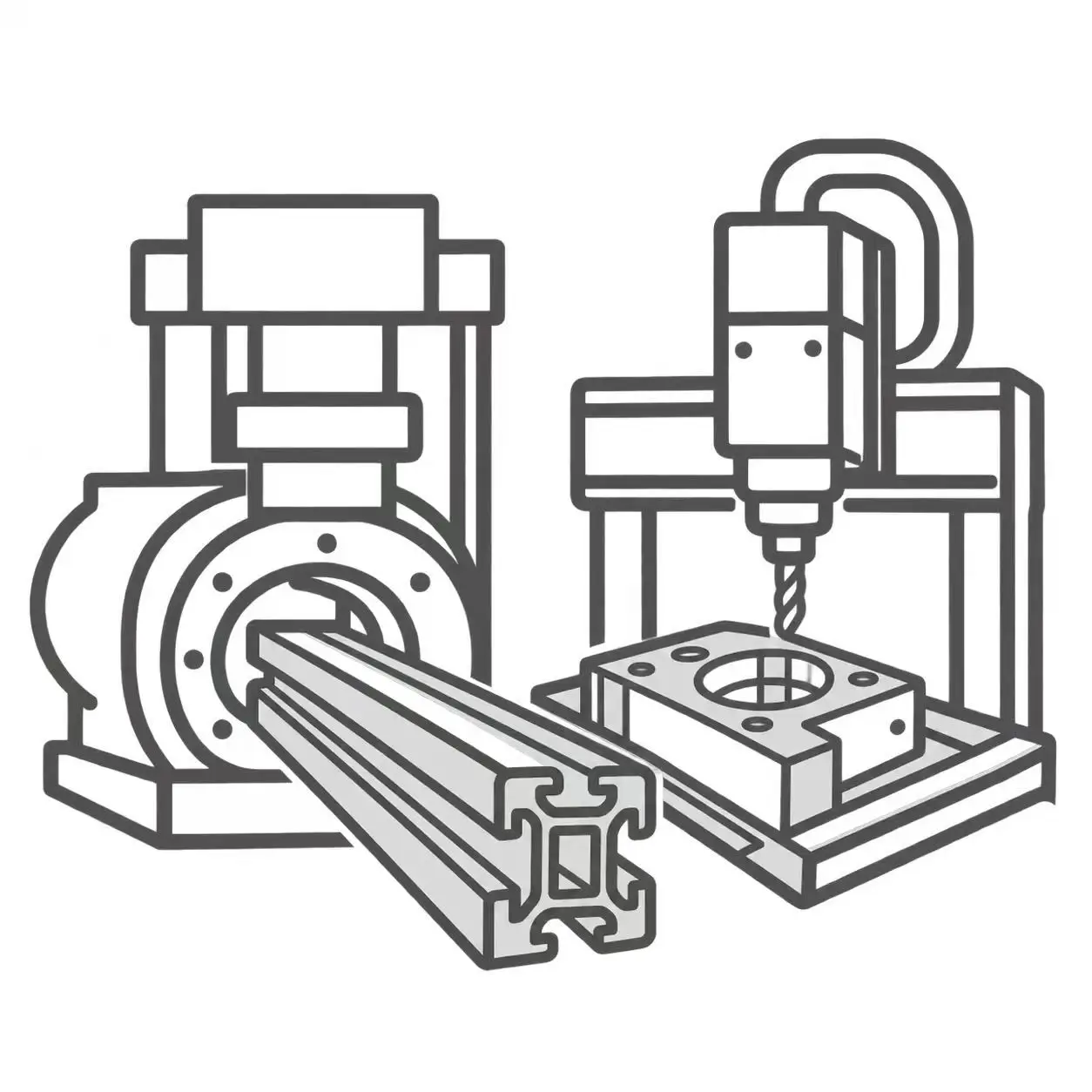 Extrusion & CNC Manufacturing	3600T