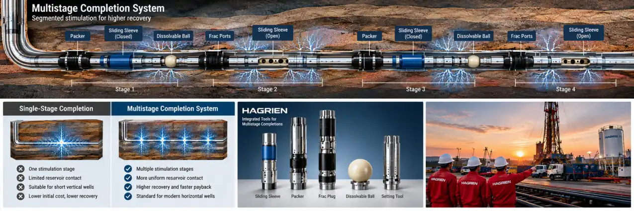  multistage completion system