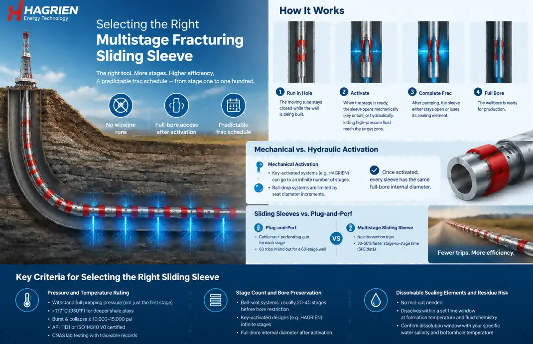 multistage fracturing sliding sleeve